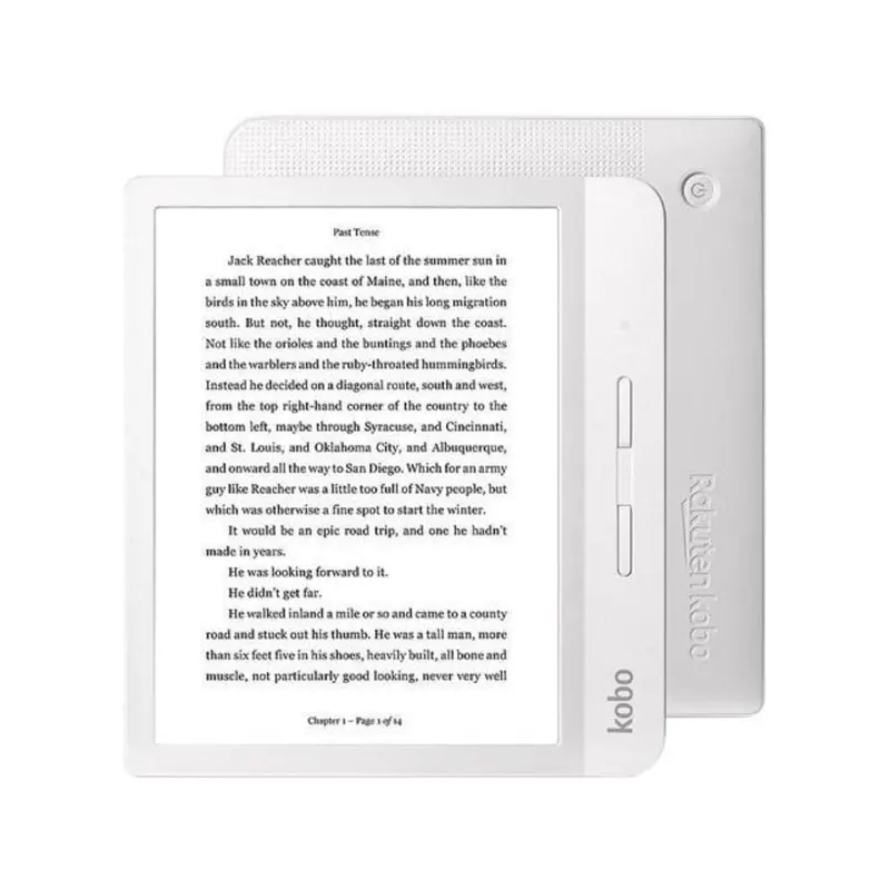 Kobo Libra H2o 7In Epf W/ Carta Display 1680X1264 Comfortlight Pro White  N873-Ku-Wh-K-Ep 1