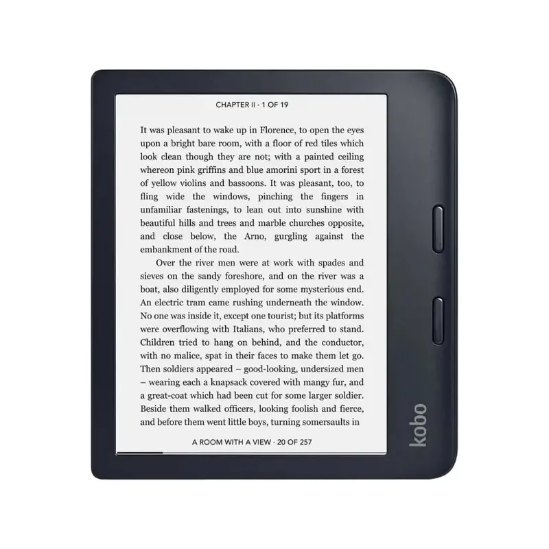 Kobo N418-Ku-Bk-K-Ep Libra 2 Black E-Reader 1