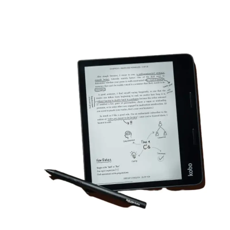 Kobo N778-Ku-Bk-K-Ep Sage 8In Eink Carta Hd Comfolight Pro Waterproff Audio Stylus 2