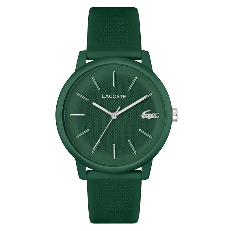 Lacoste 12.12 2011238 Green Silicone Analog Watch 1