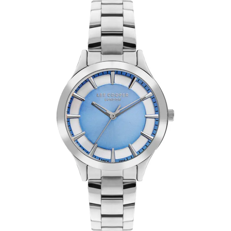 Lee Cooper Blue Dial Stainless Steel Strap Women's Watch Lc07880.390 1