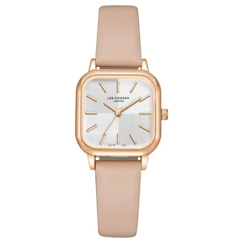 Lee Cooper Pink Leather Strap Women Watch Lc08152.438 1