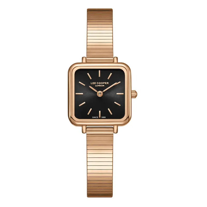 Lee Cooper Rose Gold Stainless Steel Strap Women's Watch Lc08138.450 1