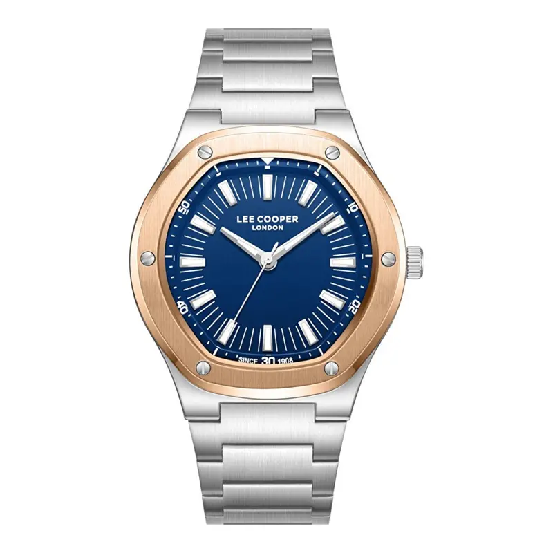 Lee Cooper Silver Stainless Steel Strap Men's Watch Lc08145.590 1