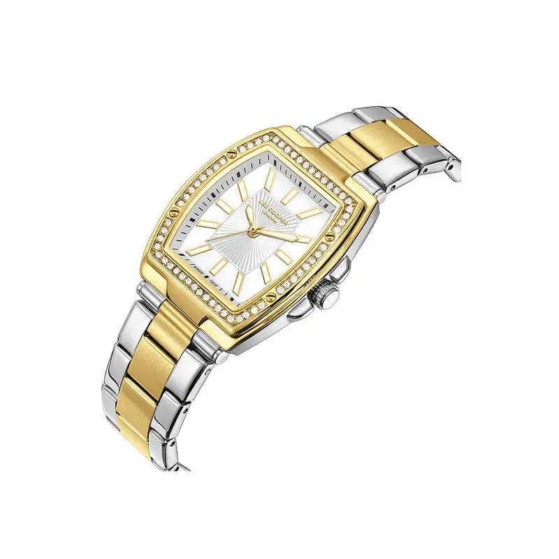 Lee Cooper Two-Tone Stainless Steel Strap Women's Watch Lc08058.220 2