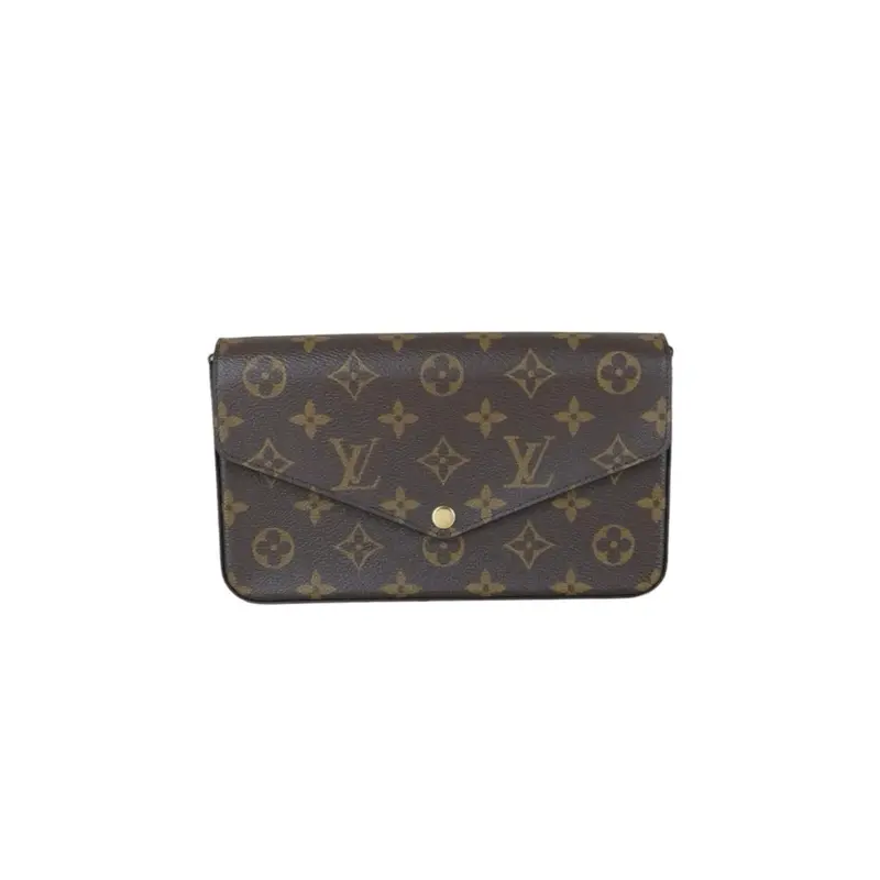 Louis Vuitton S25090504 Lv Monogram Pochette Felicie (Excellent Condition) 1