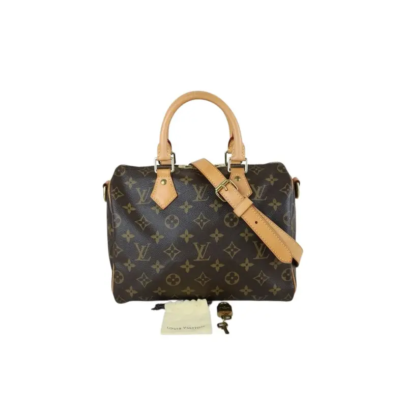 Louis Vuitton S25090505 Lv Monogram Speedy 25 Hand Bag (Good Condition) 1