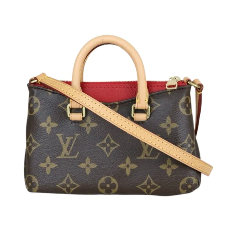 Louis Vuitton X25040710 Monogram Pallas Nano Handbag (Very Good Condition) 1