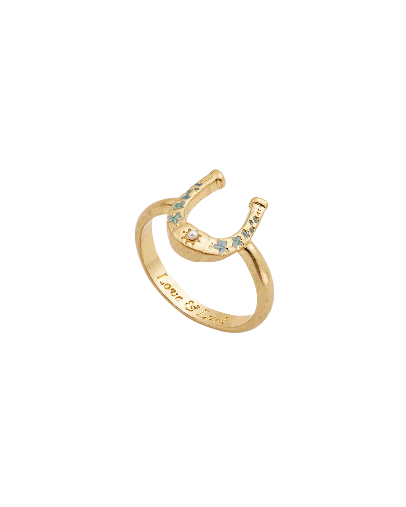 Lucky In Love Gold Ring 1