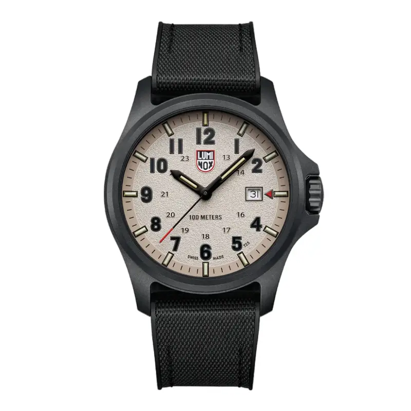 Luminox Atacama Field Series Rubber Strap With Nylon Men Watch Lm1971.Set 1