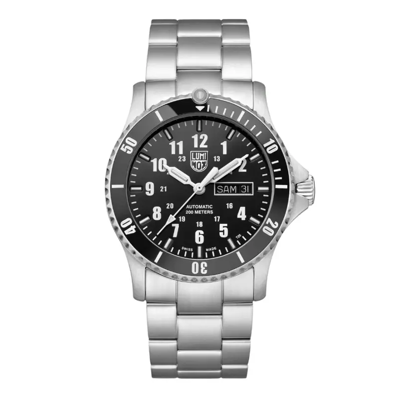 Luminox Automatic Sport Timer Stainless Steel Strap Men Watch Lm0921.M 1
