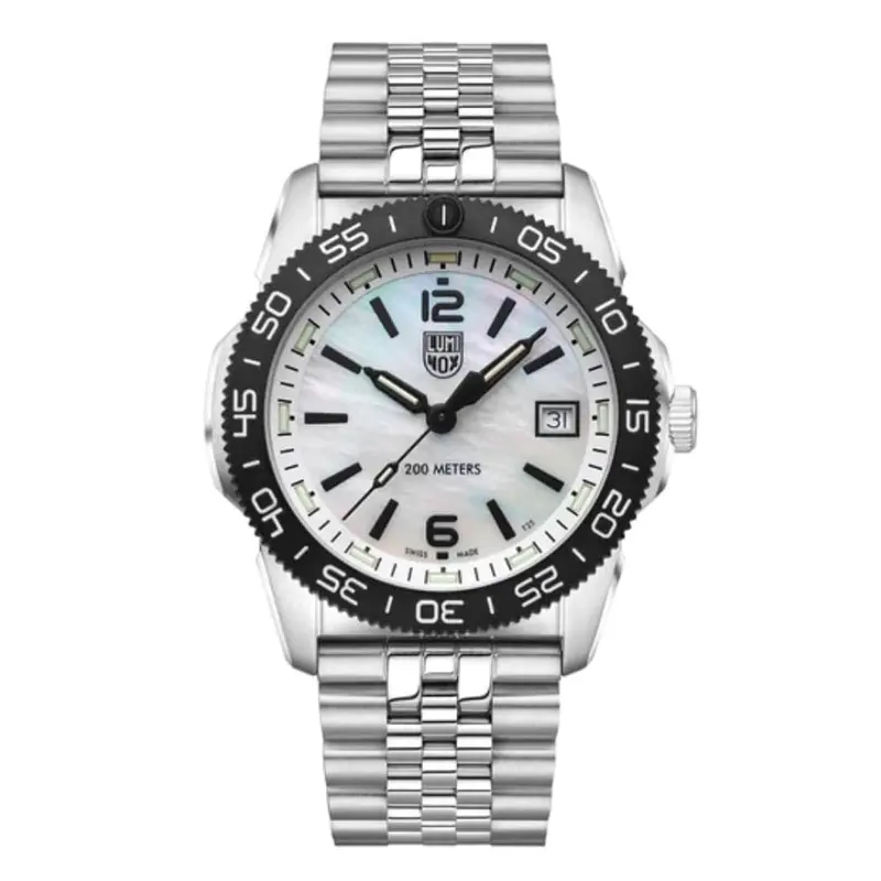 Luminox Consign Silver Dial Stainless Steel Strap Men Watch Lm3126m 1
