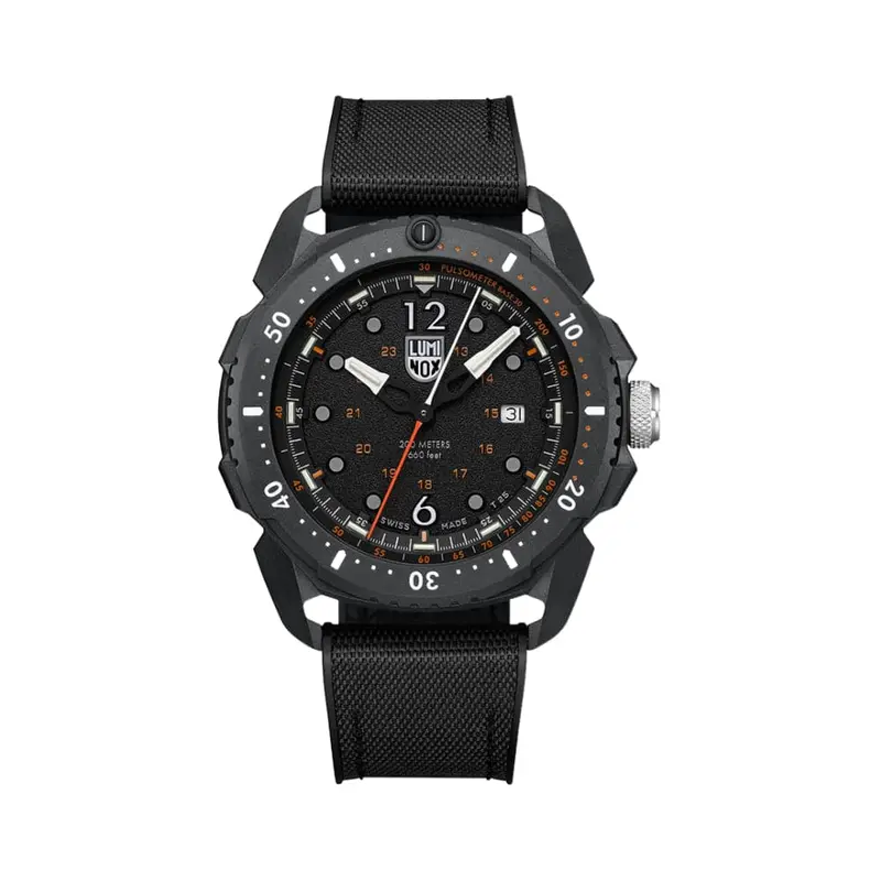 Luminox Ice-Sar Arctic Black Dial And Rubber Strap Men Watch Lm1052 1