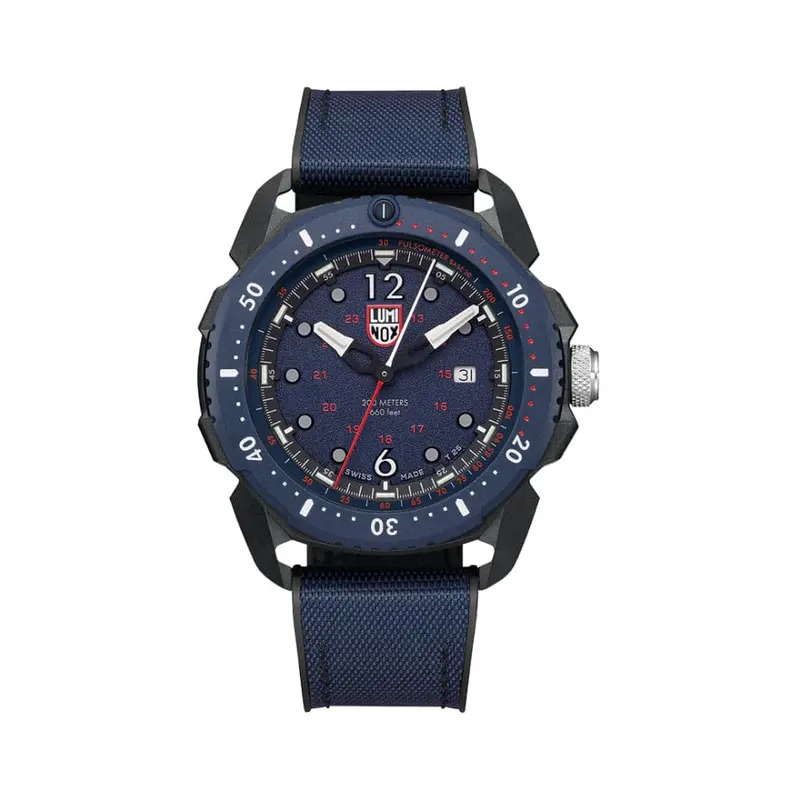 Luminox Ice-Sar Arctic Blue Dial And Rubber Strap Men Watch Lm1053 1