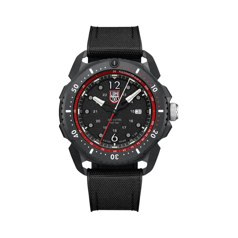 Luminox Ice-Sar Black Dial And Rubber Strap Men Watch Lm1051 1