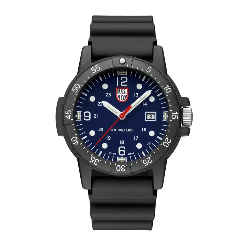 Luminox Lm0323.As Black Pu Strap Men Watch 1