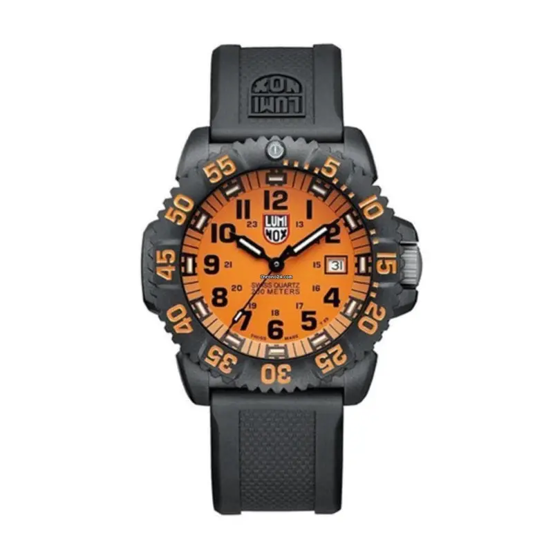 Luminox Lm3059 Colormark Navy Seal Black Silicone Men's Watch 1