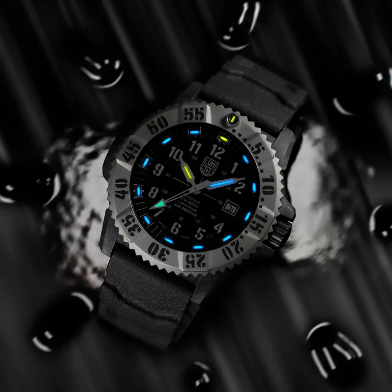Luminox Mil-Spec Series Black Rubber Strap Men Watch Lm3351.1.Set 2