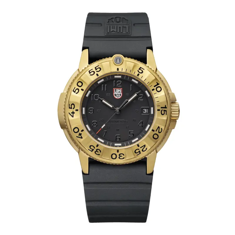 Luminox Navy Seal Foundation Black Rubber Strap Men Watch Lm3221.Nsf 1
