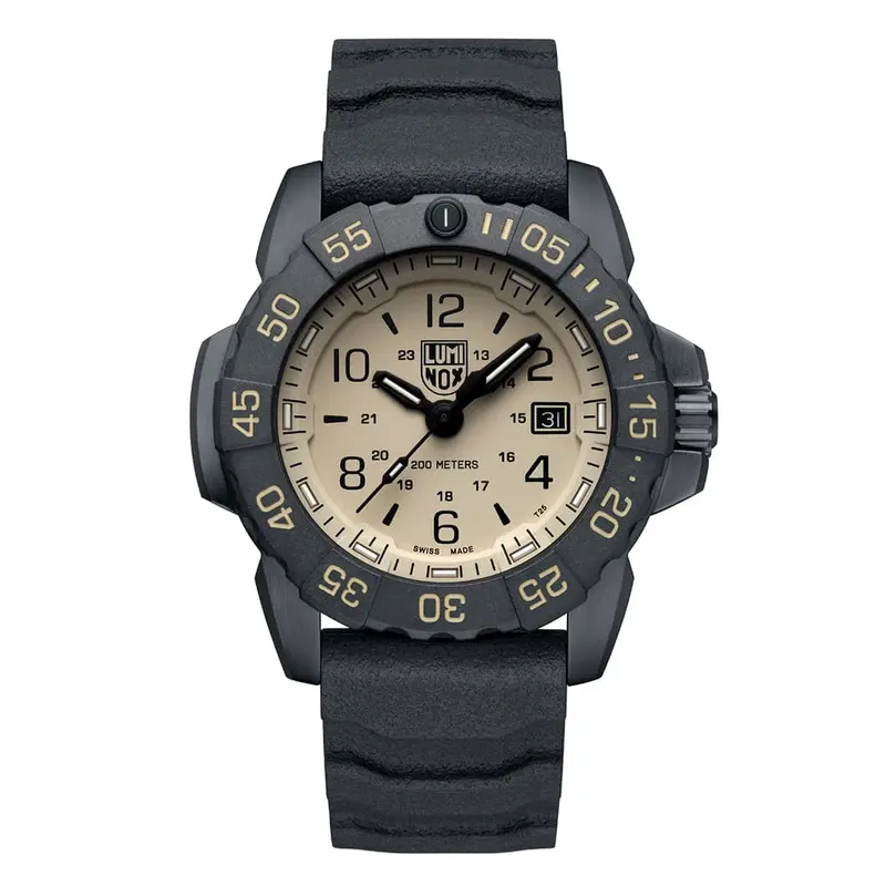 Luminox Navy Seal Lm3251.Cbnsf.Set Black Rubber Strap Men Watch 1