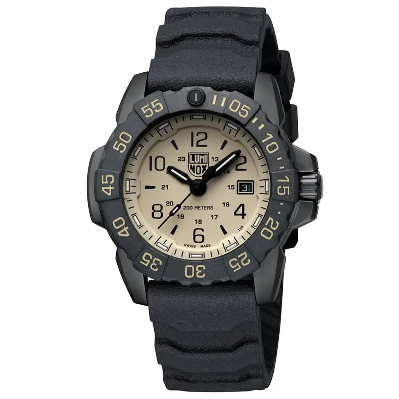 Luminox Navy Seal Lm3251.Cbnsf.Set Black Rubber Strap Men Watch 2