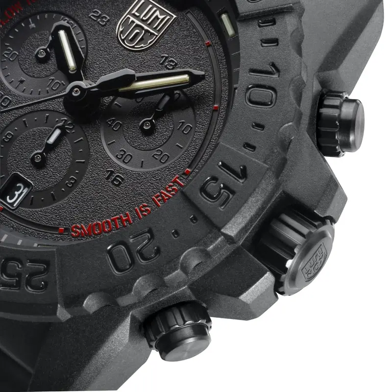Luminox Navy Seal Lm3581.Sis Black Rubber Strap Men Watch 2