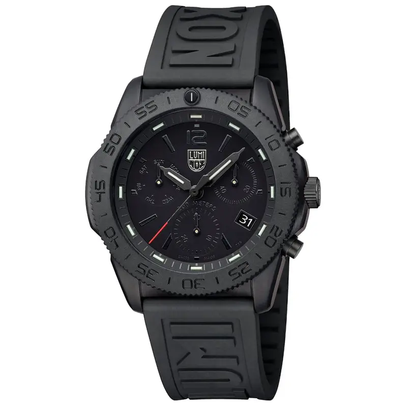 Luminox Pacific Diver Black Rubber Men Watch Lm3141.Bo 1