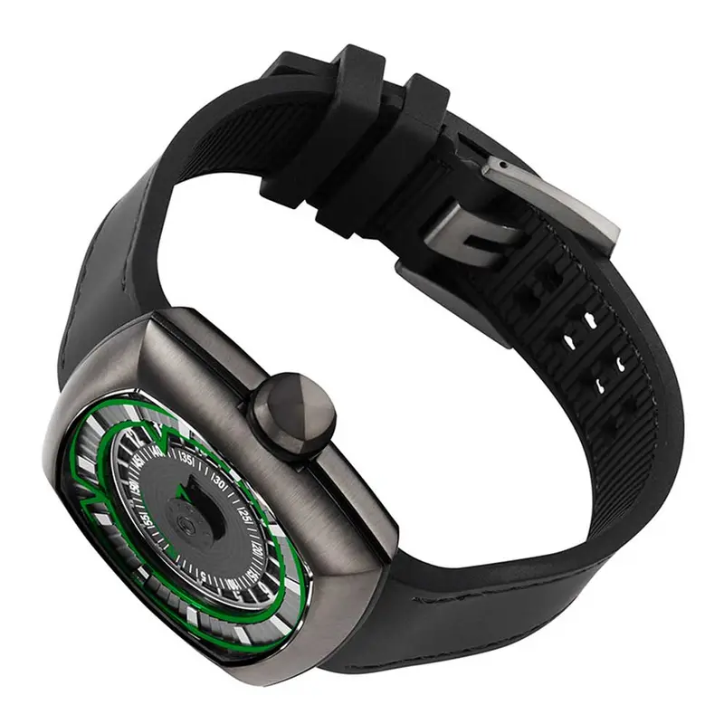 Lytt Labs Inception V1.0 Gunmetal/Green A02-04 Men's Watch 2