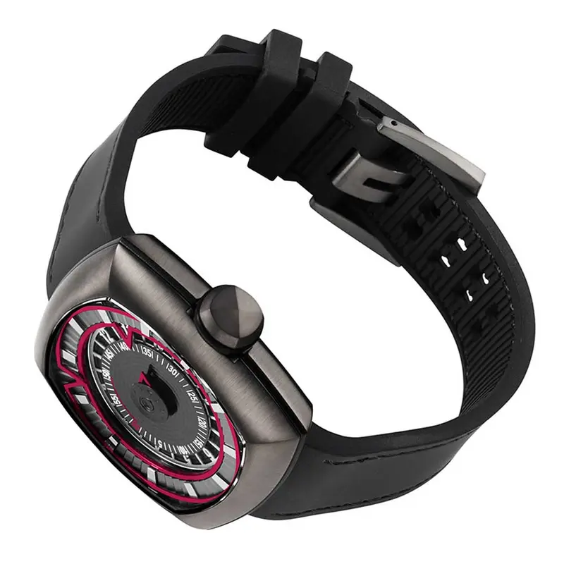 Lytt Labs Inception V1.0 Gunmetal/Red A02-01 Men's Watch 2