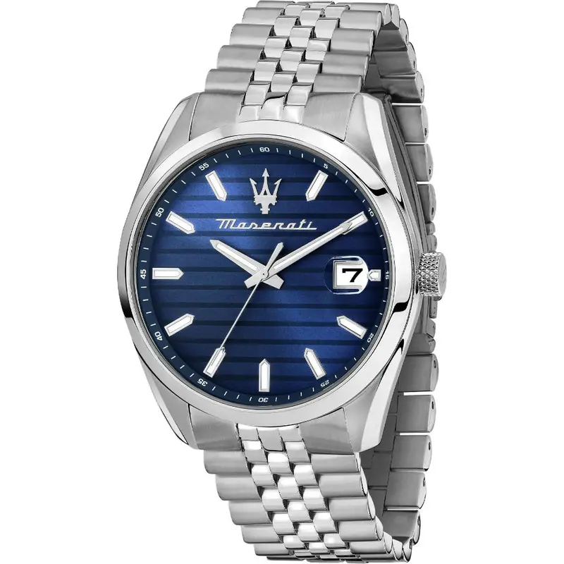 Maserati Attrazione Blue Dial Men's Watch - Date Display | R8853151028 1
