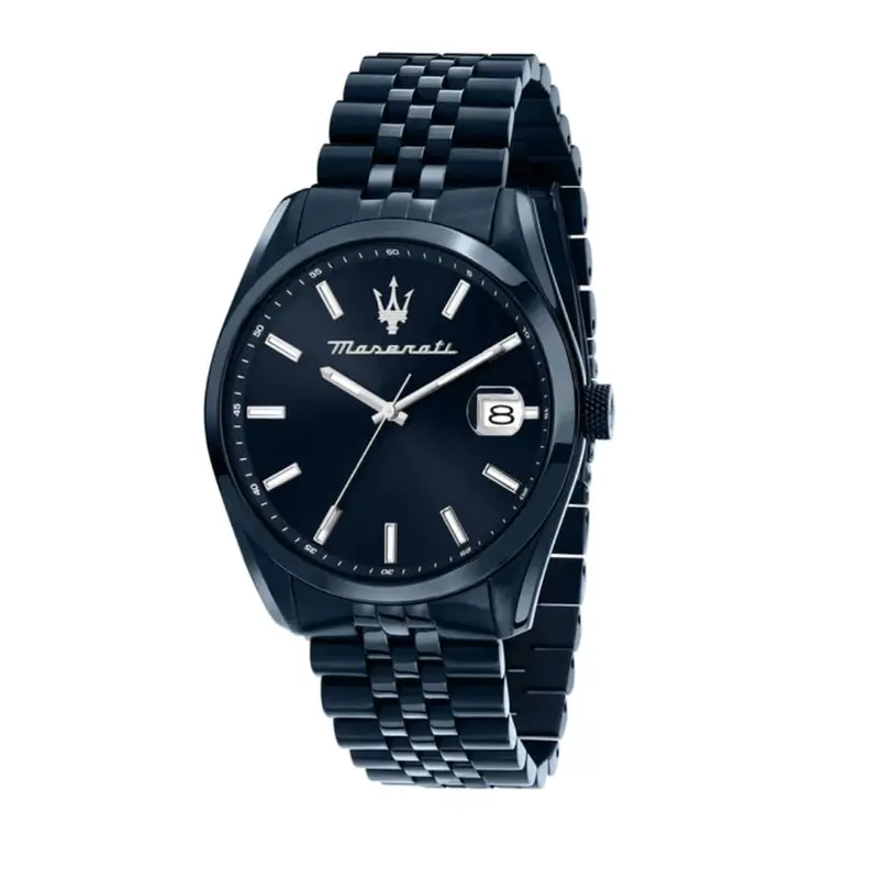 Maserati Attrazione Blue Stainless Steel Strap Men Watch R8853151016 1