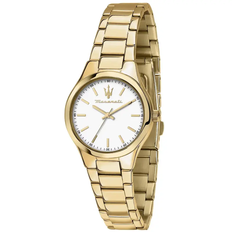 Maserati Attrazione Gold Stainless Steel Strap Women's Watch - Analog | R8853151501 1