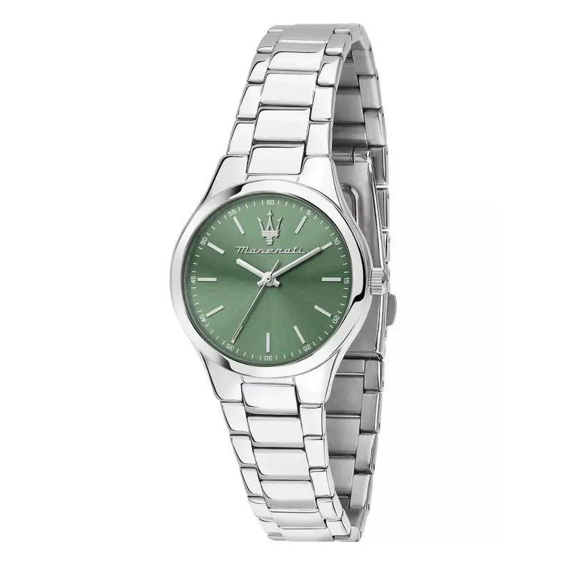 Maserati Attrazione Green Dial Men's Watch - Stainless Steel | R8853151508 1