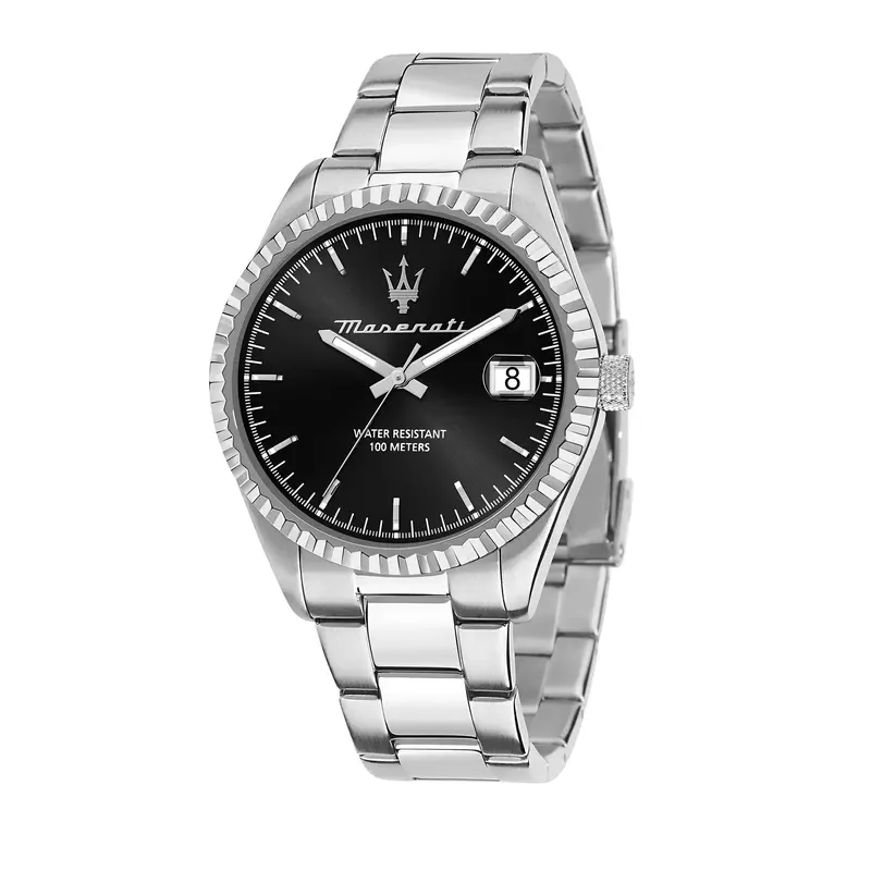 Maserati Competezione Black Dial Men's Watch - Date Display | R8853100028 1