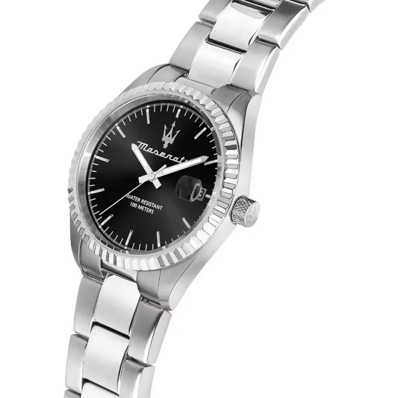 Maserati Competezione Black Dial Men's Watch - Date Display | R8853100028 2