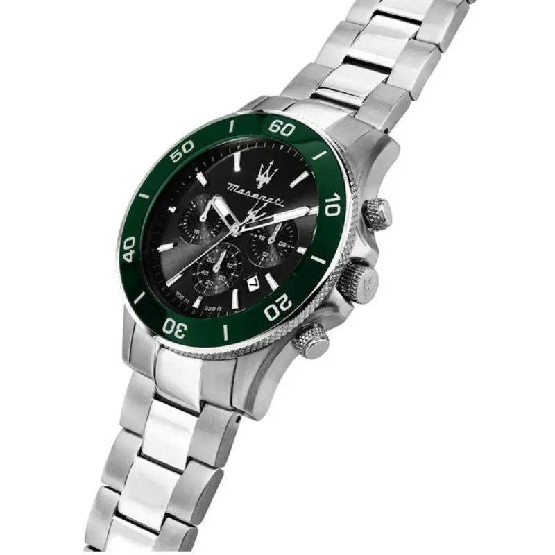 Maserati Competizione Black Dial Men's Watch - Chronograph | R8873600008 2
