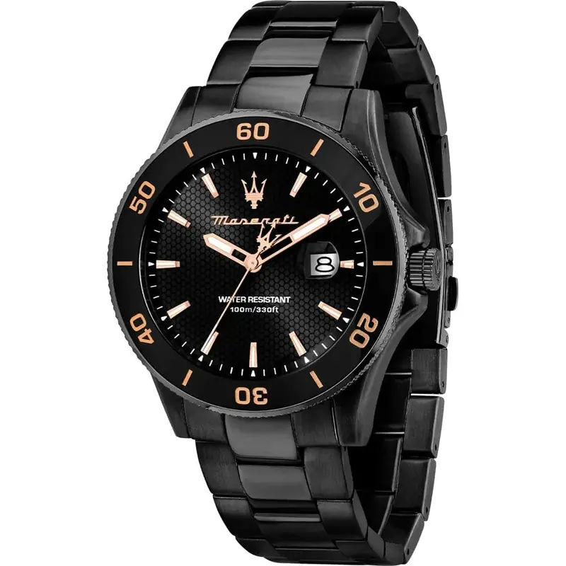 Maserati Competizione Black Men's Watch - Date Display | R8853100035 1