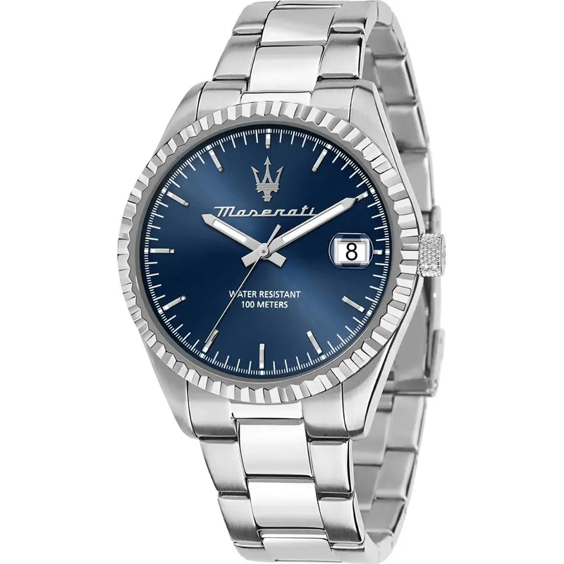Maserati Competizione Blue Dial Men's Watch - Date Display | R8853100029 1