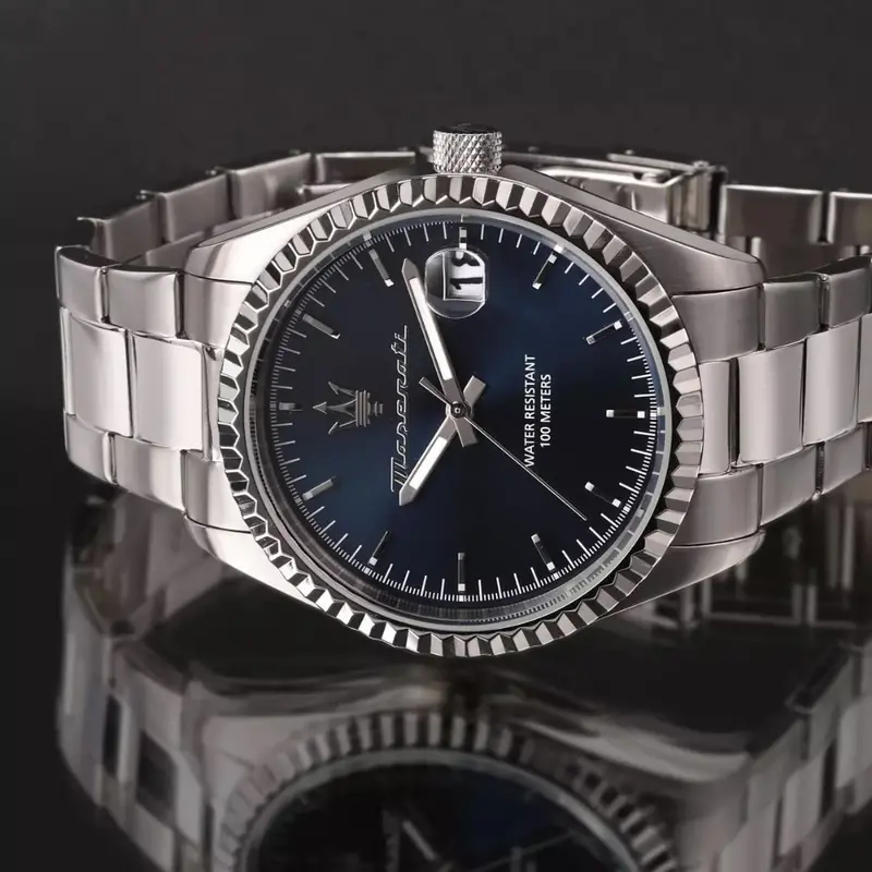 Maserati Competizione Blue Dial Men's Watch - Date Display | R8853100029 2