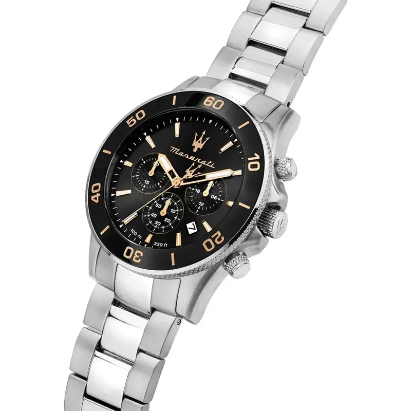 Maserati Competizione Silver Stainless Steel Strap Men Watch R8873600003 2