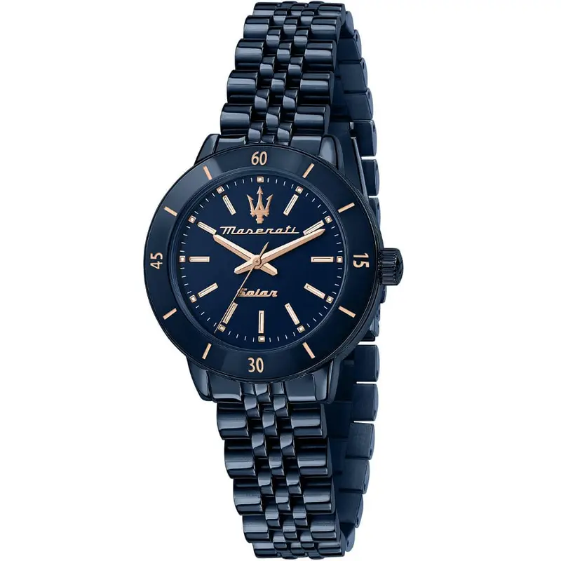 Maserati Epoca Blue Dial And Stainless Steel Strap Women Watch R8853149501 1