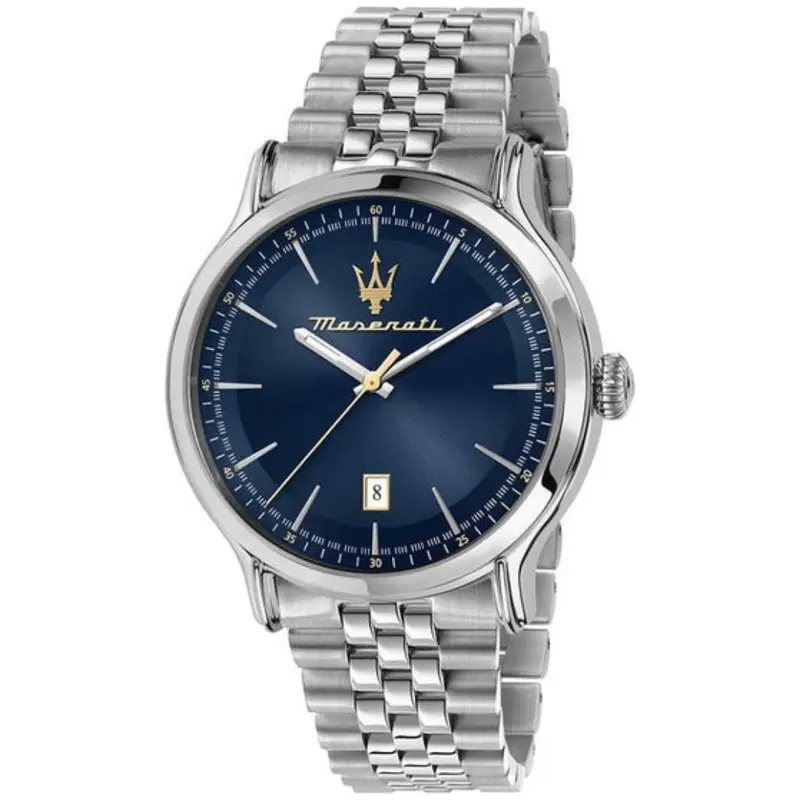 Maserati Epoca Blue Dial Men's Watch - Date Display | R8853118021 1