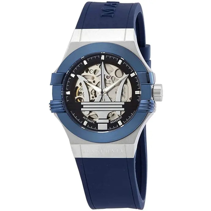Maserati R8821108035 Blue Rubber Men's Watch 1