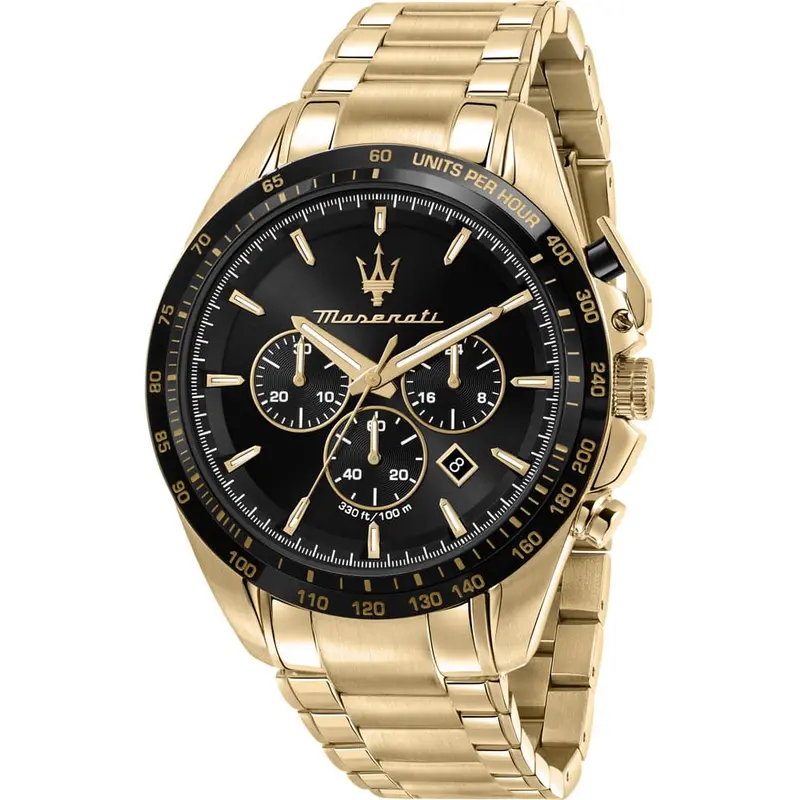 Maserati R8873612041 Gold Stainless Steel Men Watch 1