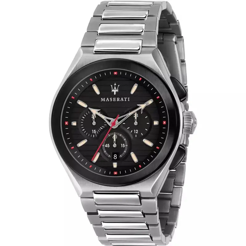 Maserati R8873639002 Black Dial Stainless Steel Men Watch 1