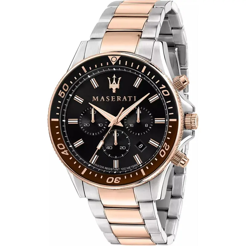 Maserati R8873640009 Black Dial Stainless Steel Men Watch 1