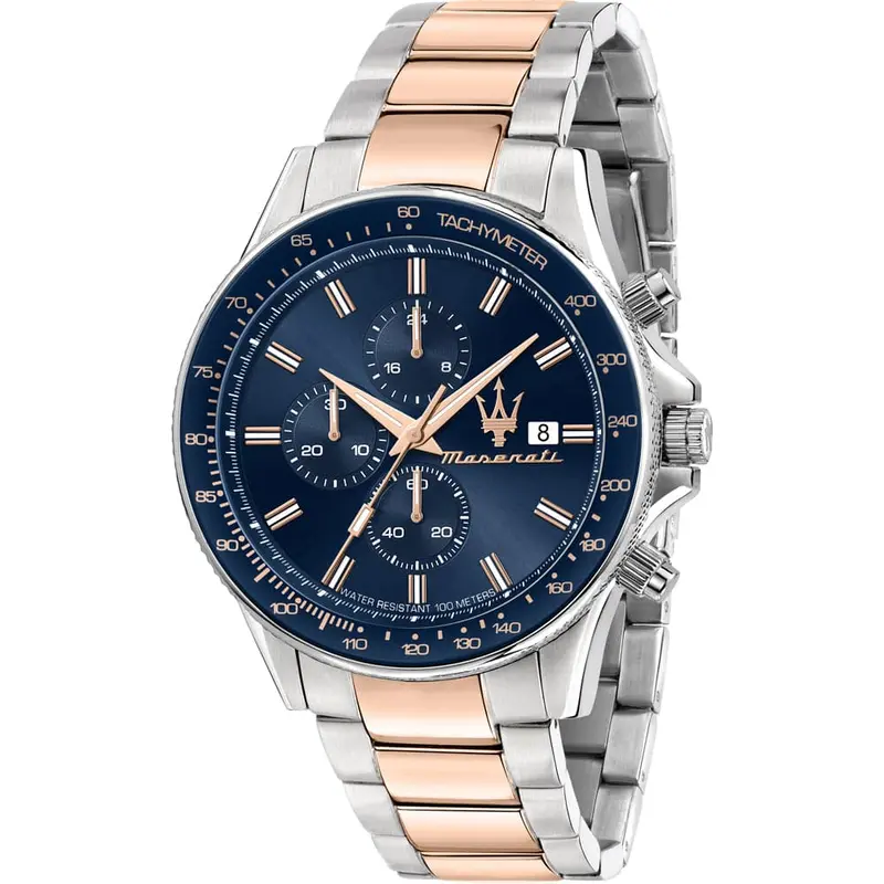 Maserati R8873640012 Blue Dial Stainless Steel Men Watch 1
