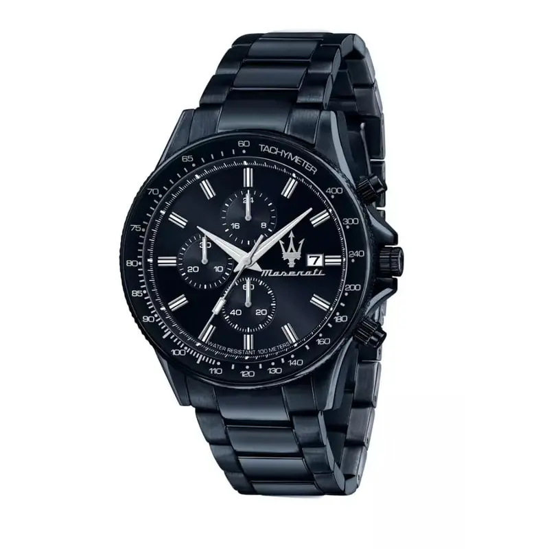Maserati Sfida Chronograph Stainless Steel Strap Men Watch R8873640023 1