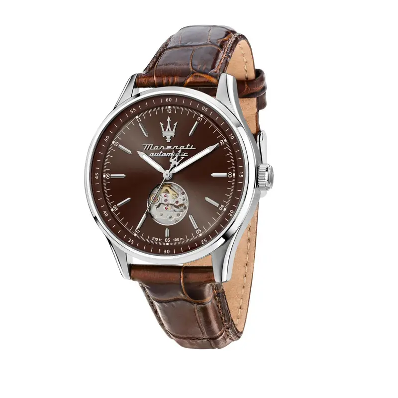 Maserati Sorpasso Brown Men's Watch - Open Heart | R8821124002 1