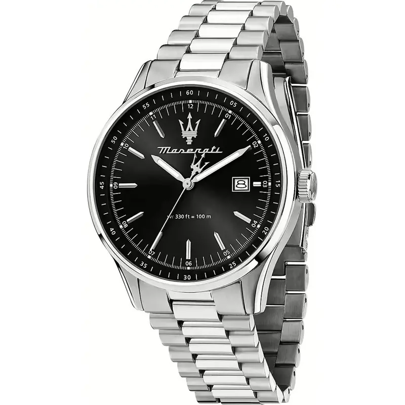 Maserati Sorpasso Steel Gents With Date R8853124003 1